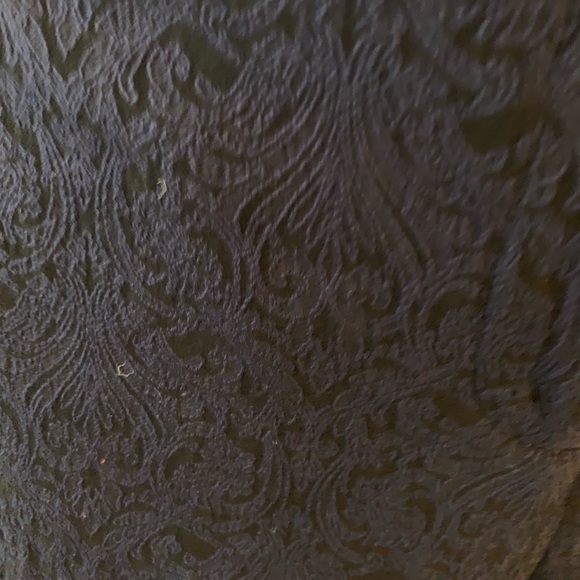 Blue/ black paisley print pants size 10 by Adrienne Vittadini - Picture 3 of 4